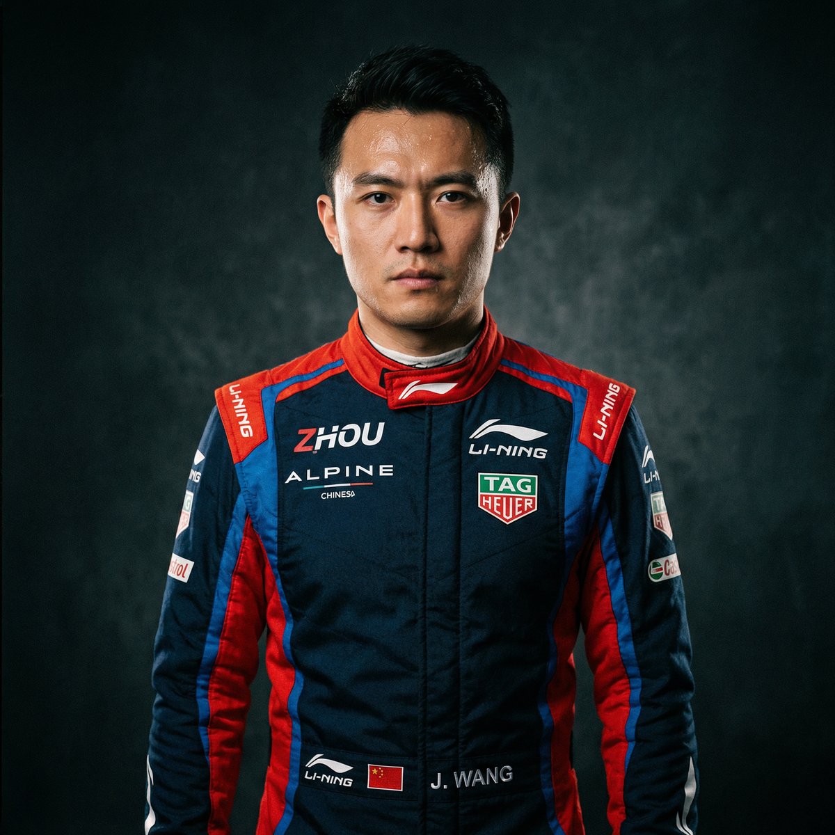 国产自拍赛车手顾问王劲飞